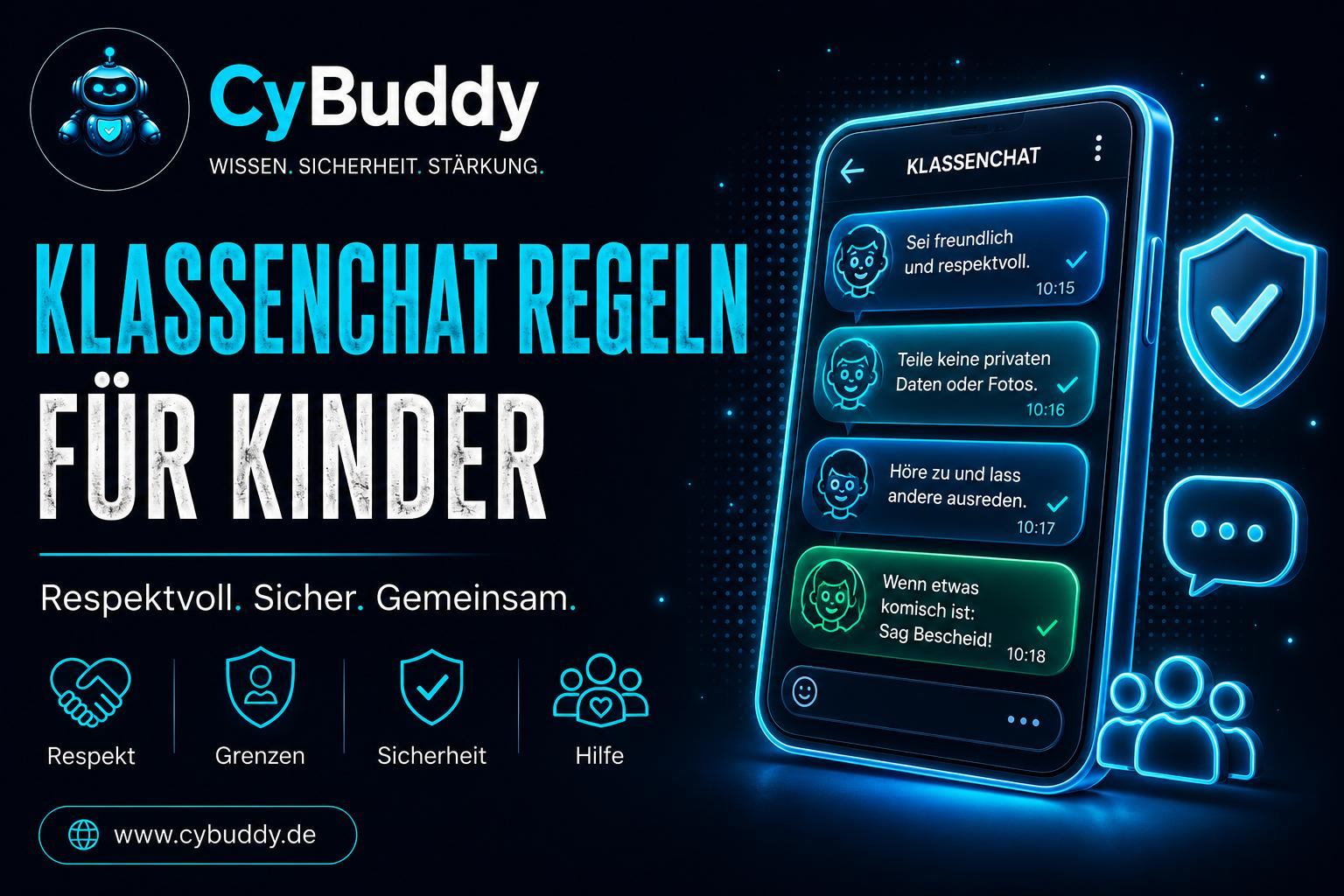 Klassenchat Regeln für Kinder